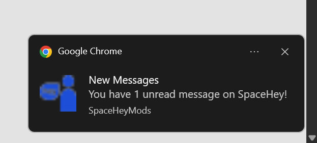 Message Notification